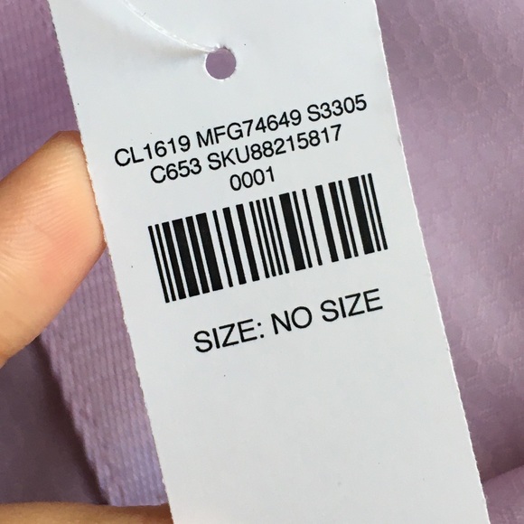 Rare Justice X Collection Lilac backpack | NWT
